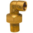 Thermador - Union coudé à souder 98GCU Ø12 - 3/8"MRaccord LAITON Fer Cuivre