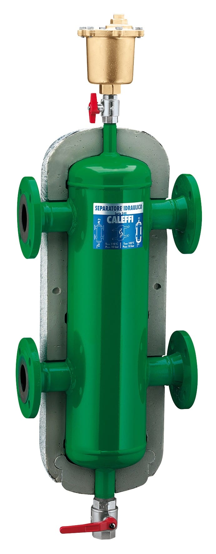 Thermador - Bouteille de Découplage Hydraulique DN65PN16 + coque Isolation 15L Code 548062