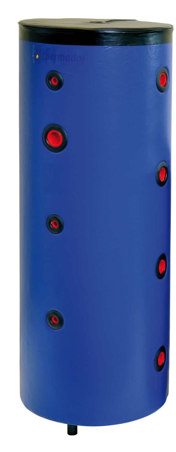 Thermador - Bouteille de mélange 200 L - sur piedset jaquette skaï et 4 piquages par côté