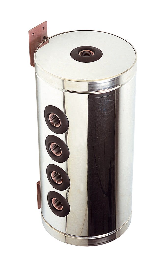 Thermador - Bouteille de mélange 50L Jaquette InoxChauffage 2x4 piq. Murale 3078160925003