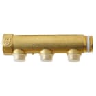 Thermador - Collecteur composable 3/4 4sorties 1/2"MEntraxe 50mm Code usine : 592545