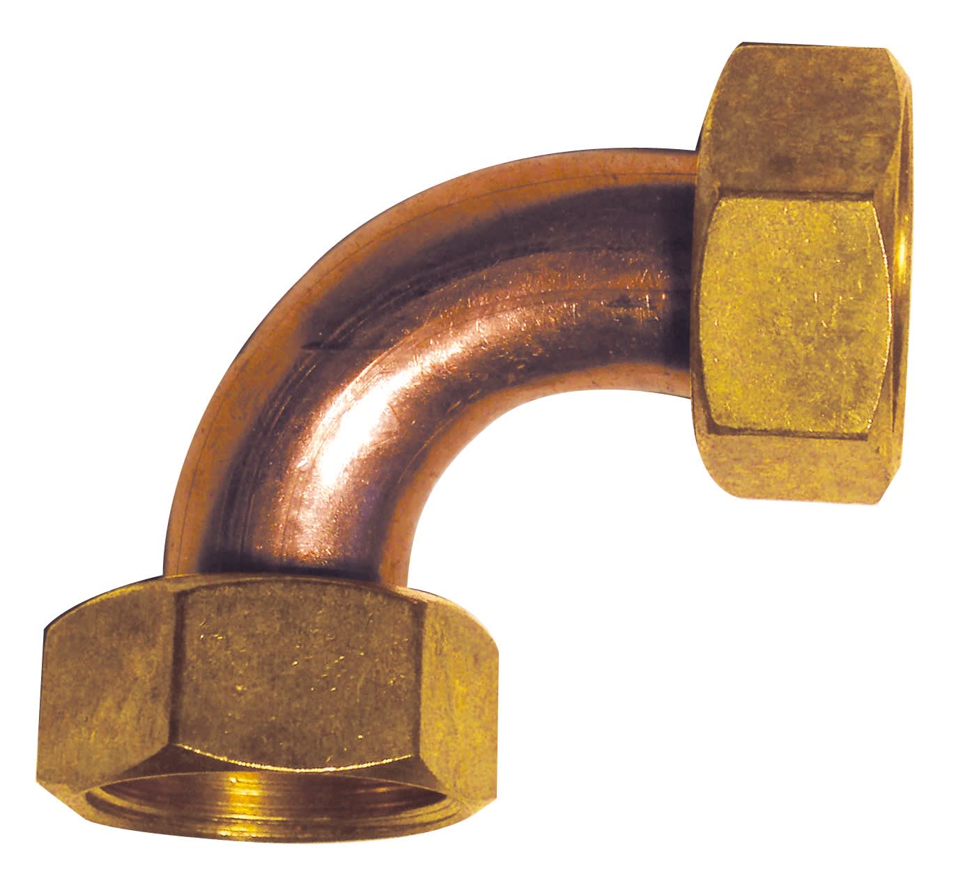 Thermador - Jonction coudée FF 1/2"Raccord LAITON à visser