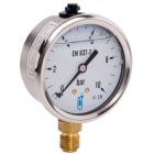 Thermador - Mano INOX glycérine Ø50 0-10b vert. 1/4"raccordement radial vertical