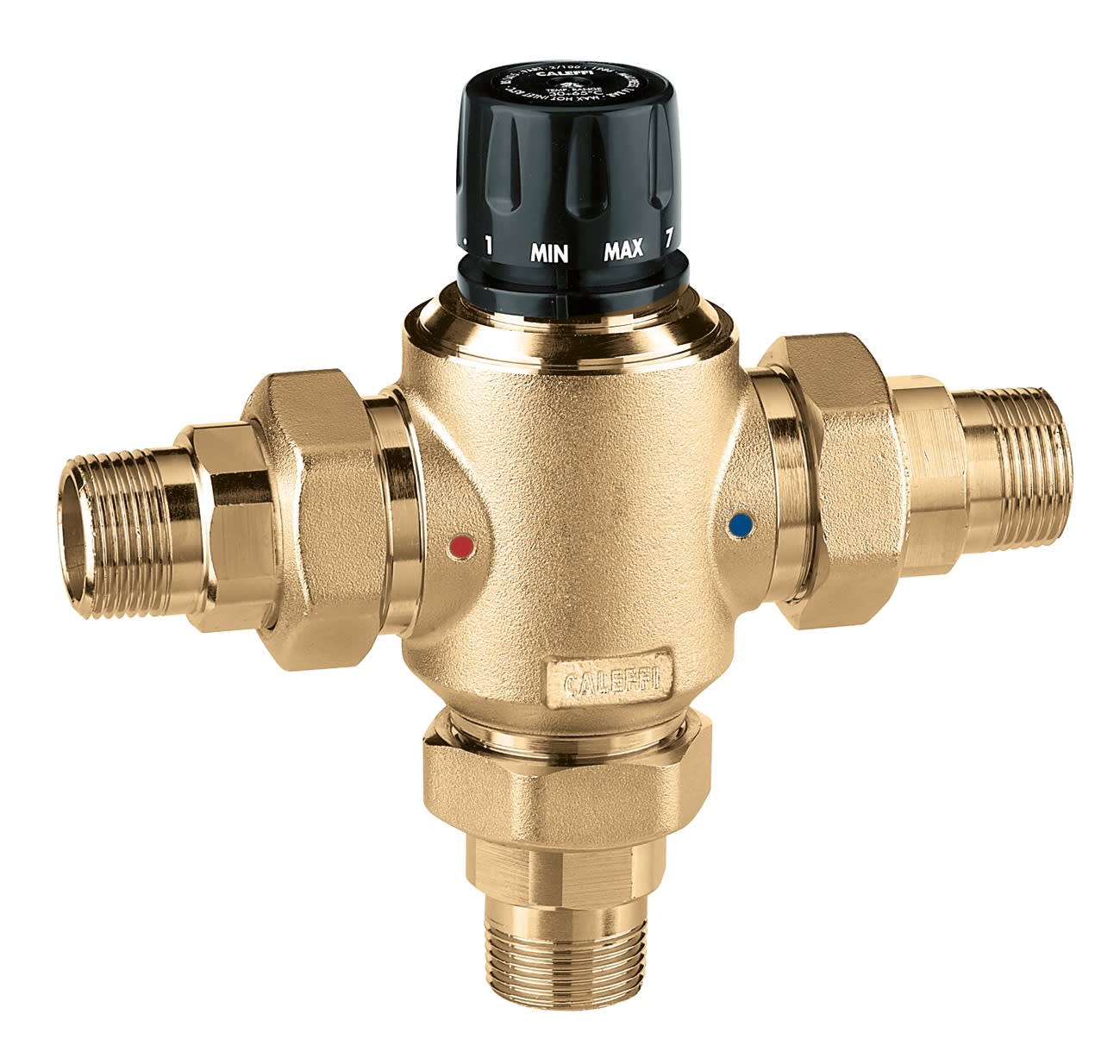 Thermador - Mitigeur Thermostatique 1"1/2 clapets montage en T