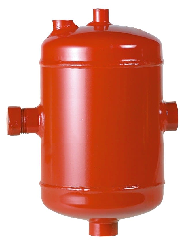 Thermador - Pot de décantation DN 125 à brideAcier Noir sur pieds 3251162245005