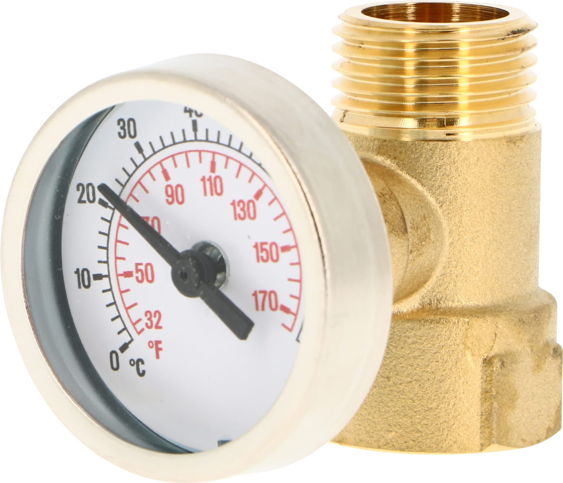 Thermador - Porte-Thermo+Thermomètre 1/2"