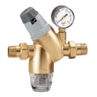 Thermador - Réducteur de pression MM 1/2" +manomètre + cartouche filtrante + bol transparent