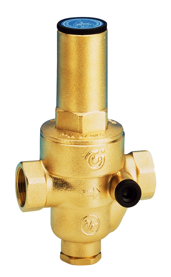 Thermador - Réducteur de pression FF 1/2". P.max 25 bar. Prétaré 3 bar. 80°C max. Sans mano