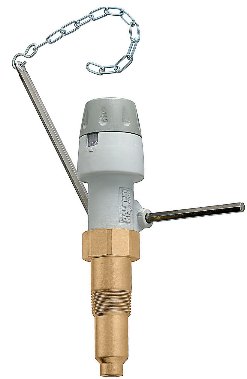 Thermador - Régulateur de tirage R 85 3/4" levier et chainette Code : 529150 TH