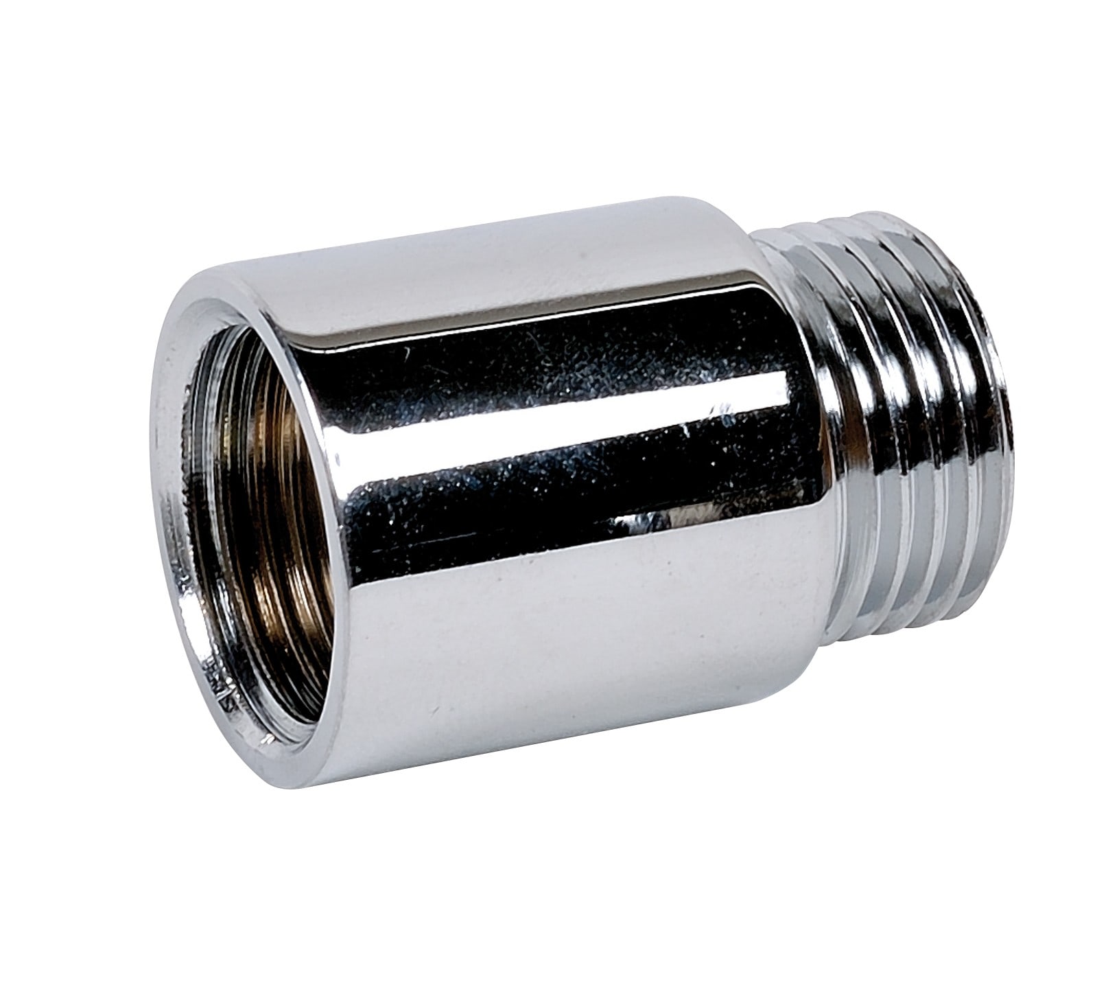 Thermador - rallonge Chromée L75 3/8"MFRaccord LAITON à visser