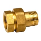 Thermador - Raccord Union 3/8"MF3 pièces laiton à visser sphéro-conique