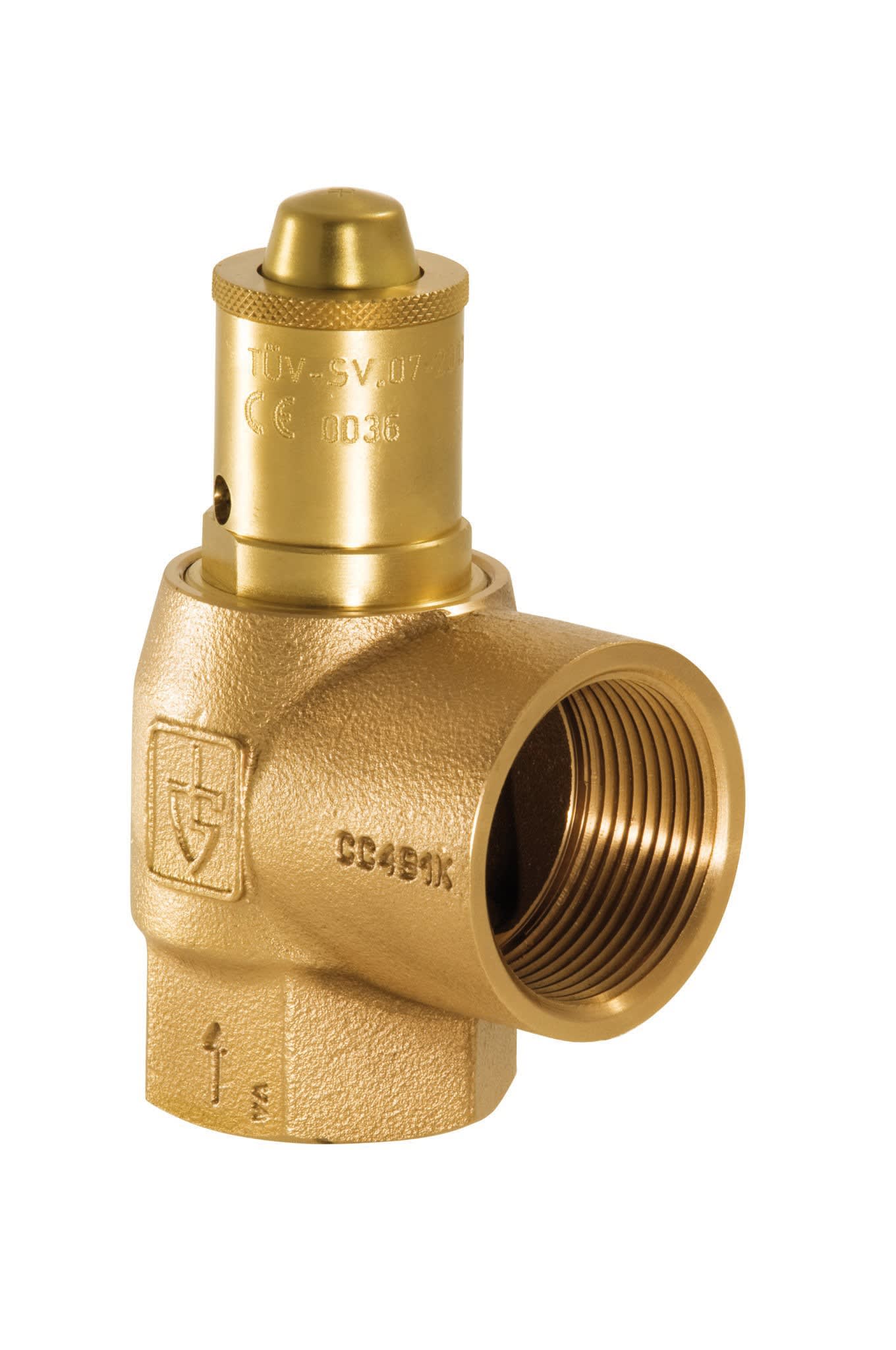 Thermador - Soupape Haute Température 3/4" 6 barCorps Bronze