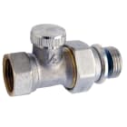 Thermador - Té de réglage 3/8" gamme "A" Nickeléavec douille autoétanche
