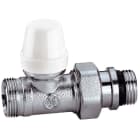 Thermador - Té de réglage pour radiateur gamme "C" M23X1,5-1/2" Chromé avec douille auto-éta