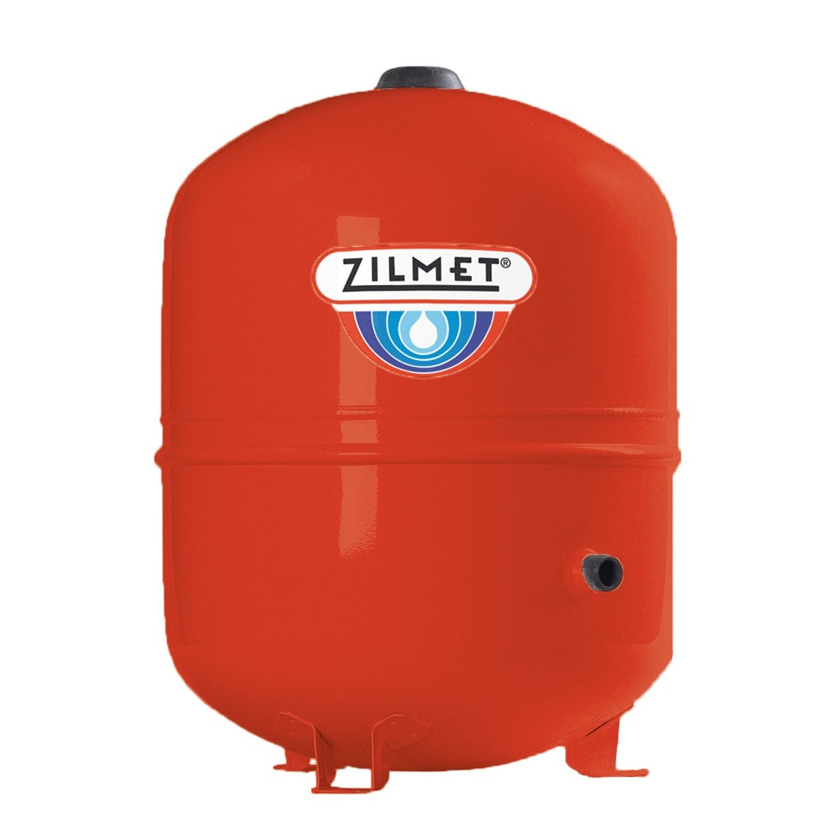 Thermador - Vase d'expansion 80L Solairesur Socle Rouge Prégonflé 2,5 bar
