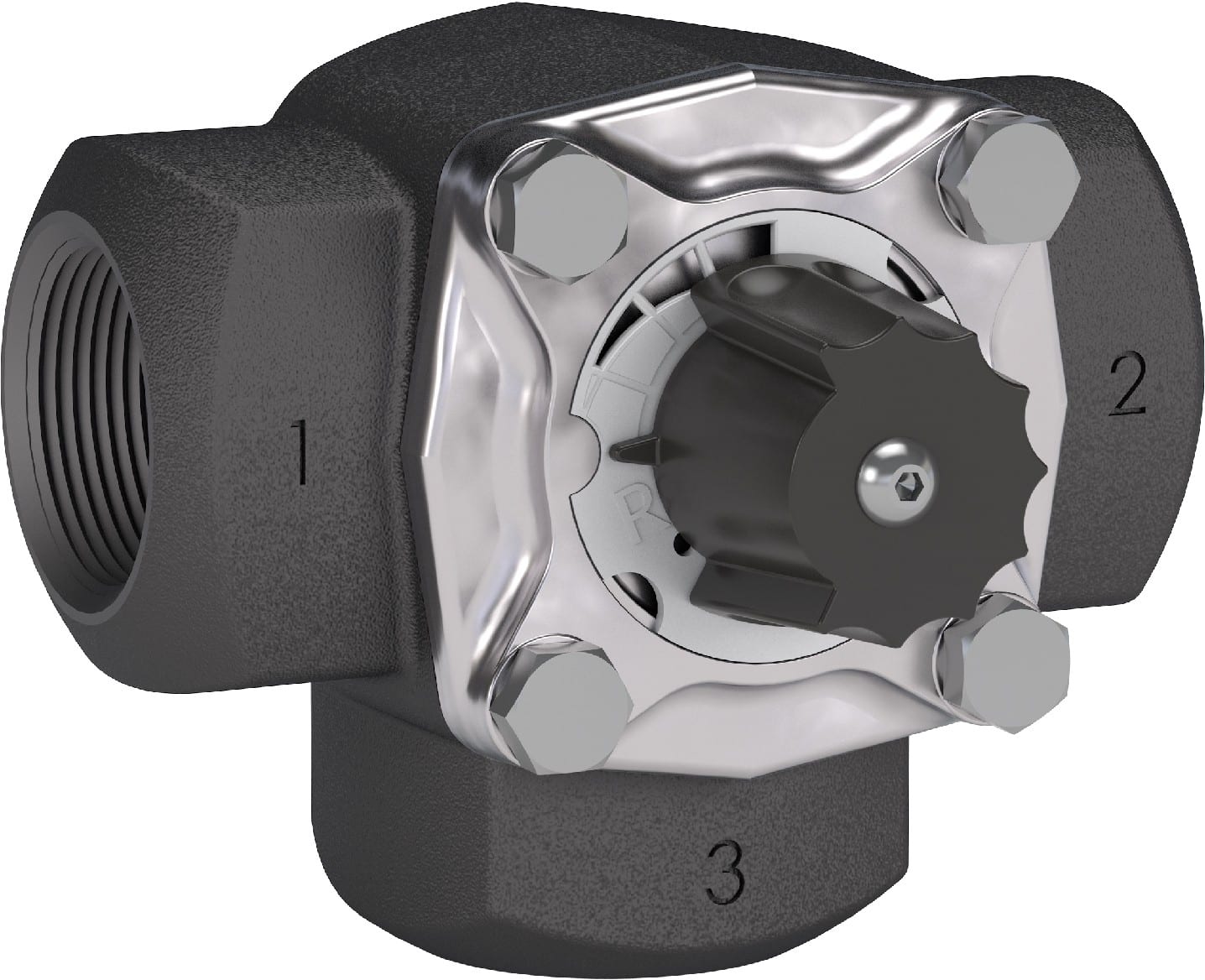 Thermador - Vanne THERMOMIX fonte mélangeuse 3 voies 1"1"4 femelle