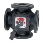 Thermador - Vanne à brides 4 voies DN50     F450Corps Fonte manuelle ou moteur en option