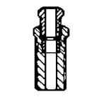 Thermador - Raccord Bourrage 3/8" - 6 mm code usine  204 10 51
