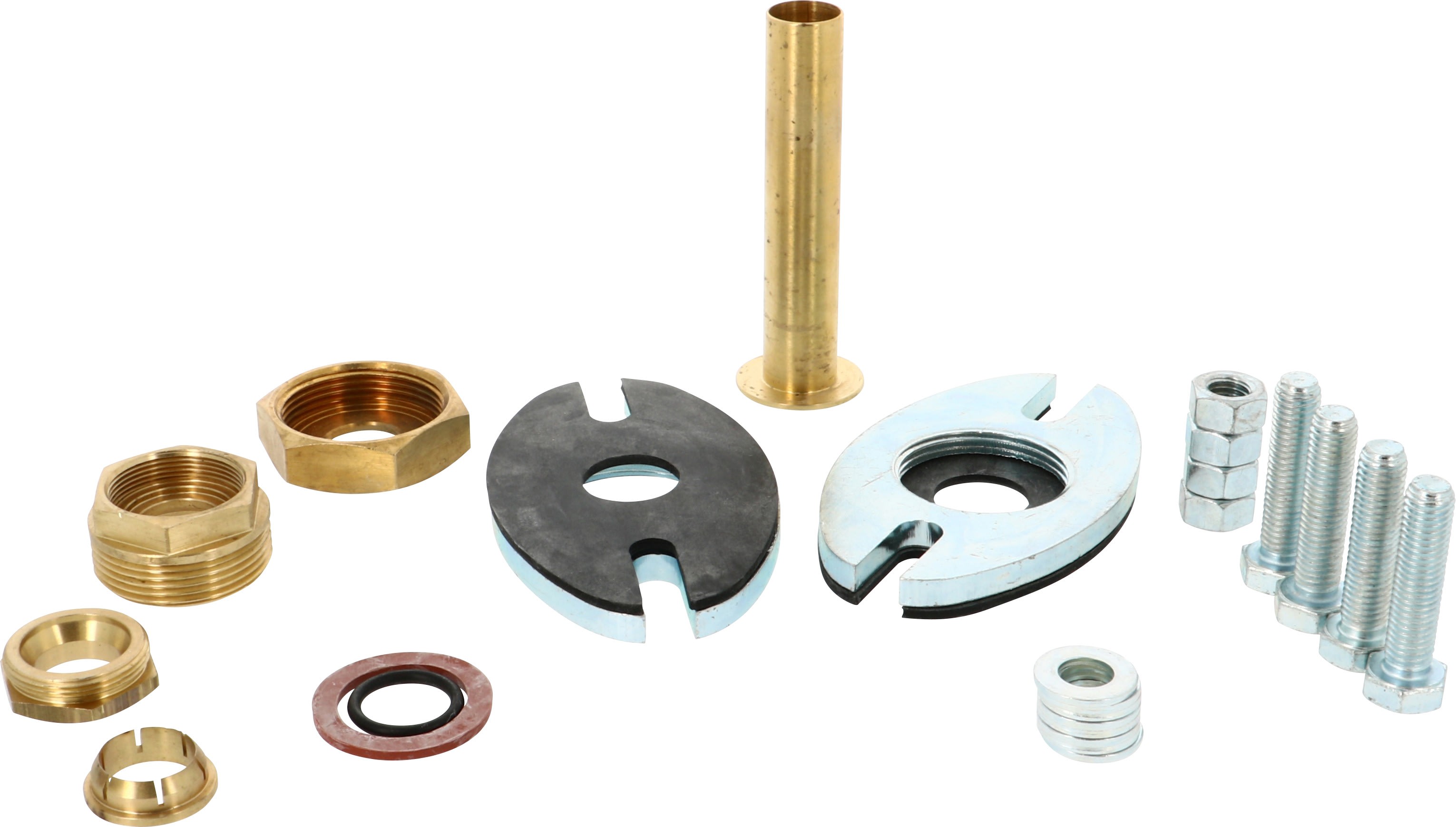 Thermador - Kit RAPID SERV C pour Circul. 1"1/2Bride Ovale DN25 telescopique 40-125 mm