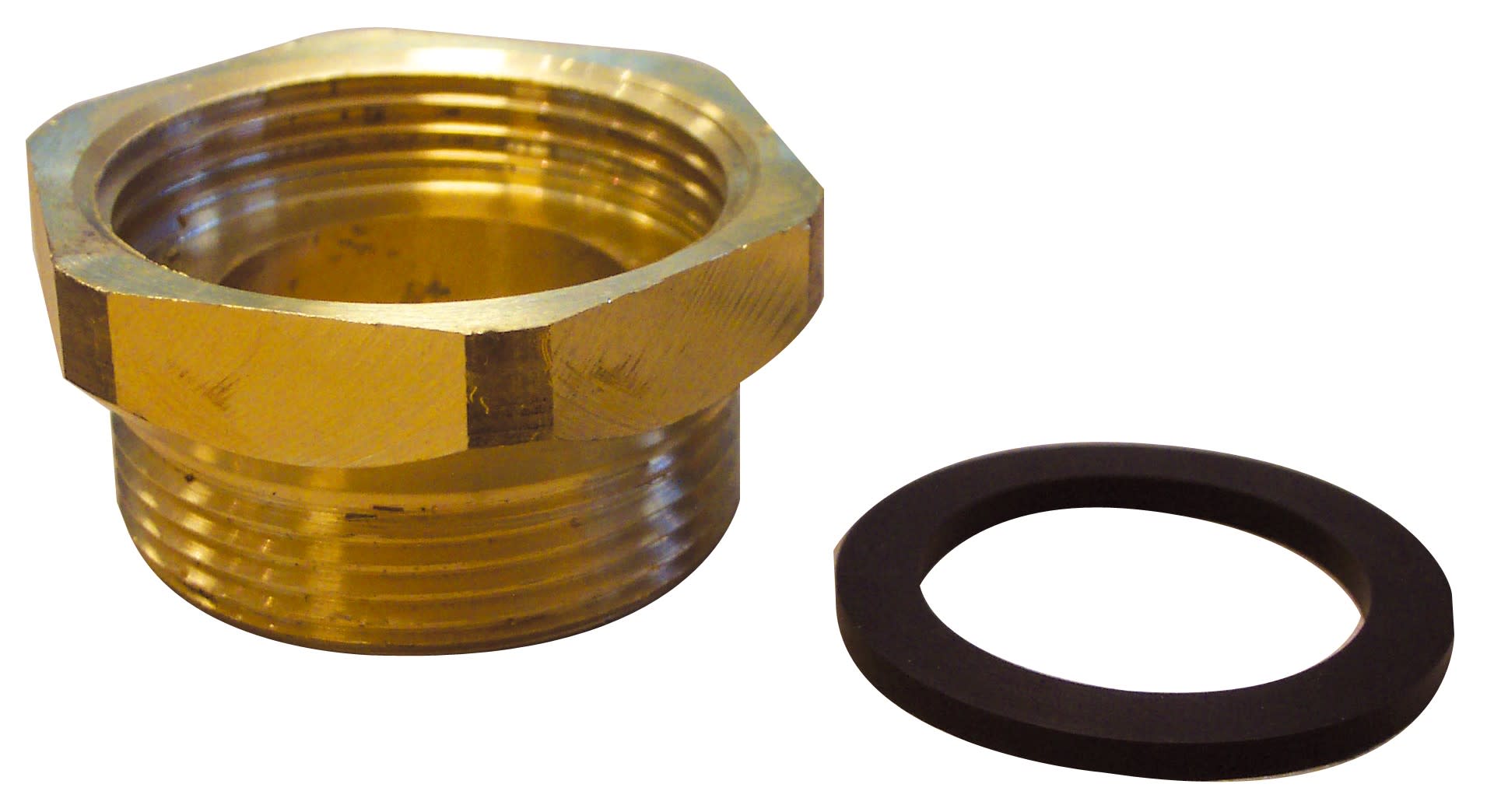 Thermador - Kit E - 1"1/2MF Rallonge Laiton de 20 mm avec Joint, à visser