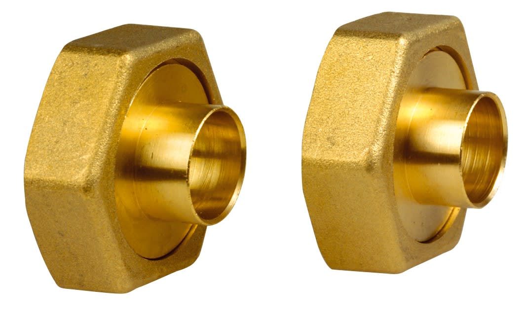 Thermador - Racc. Union à Souder G 1 1/2 - CU 22laiton -sachet de 2