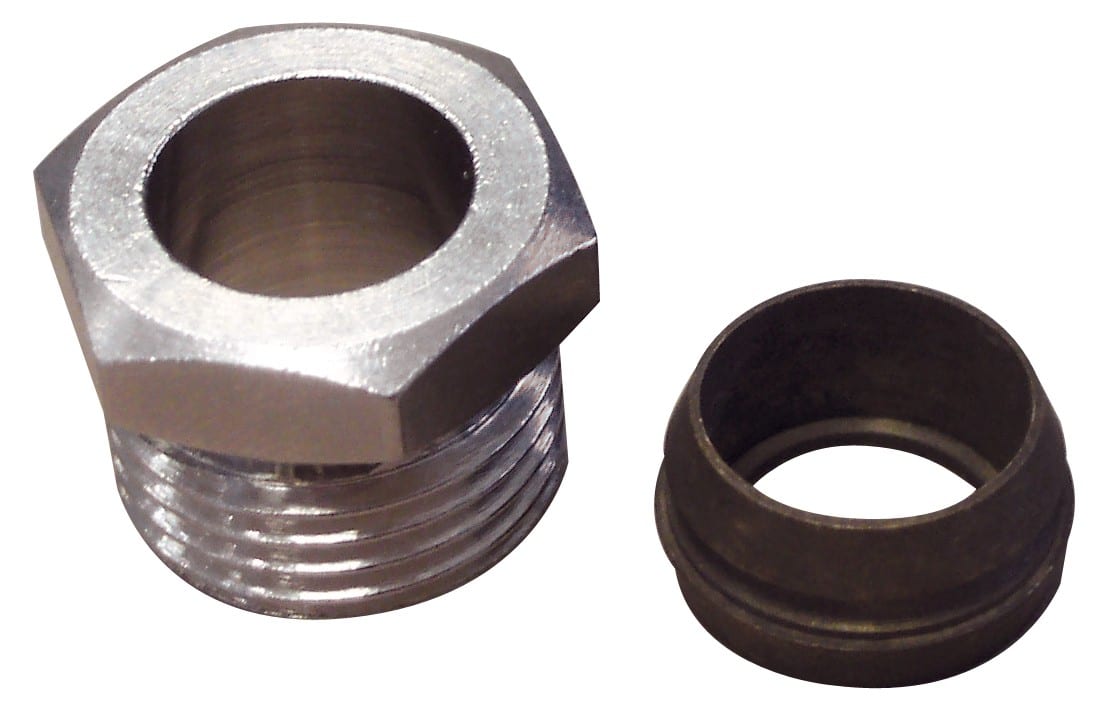 Thermador - Racc.Monocône 1/2"M Tube Cu Ø14pour robinet de radiateur Code : 441414