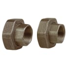 Thermador - Raccord Union Acier G 1"1/2  -1"1/4 Msachet de 2 pièces