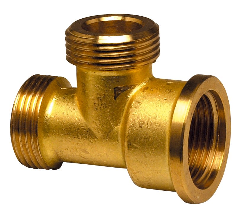 Thermador - Té 3/4 M-M-FRaccord LAITON à visser