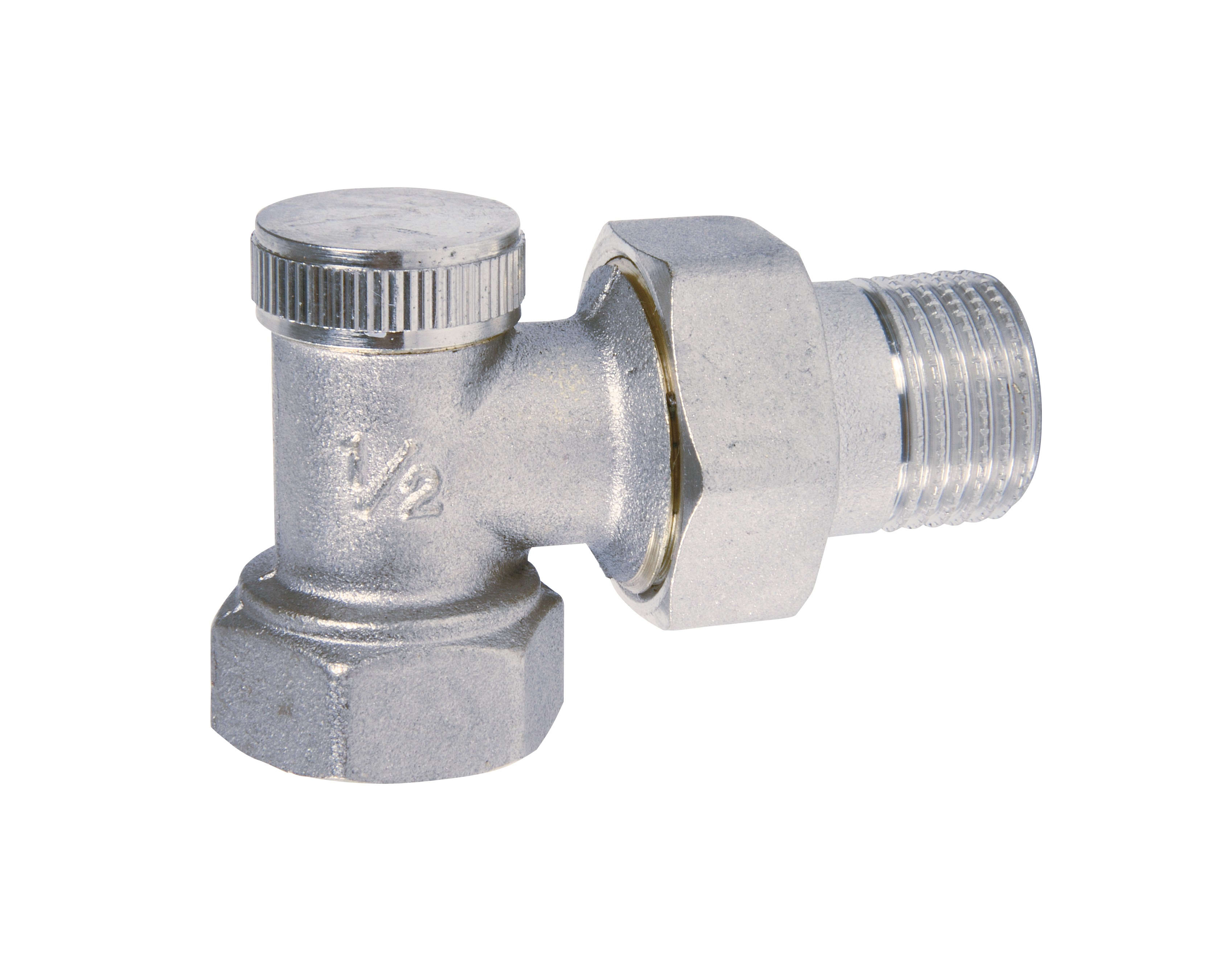 Thermador - Coude de réglage 3/8" gamme "A" Nickelésans joint sur la douille