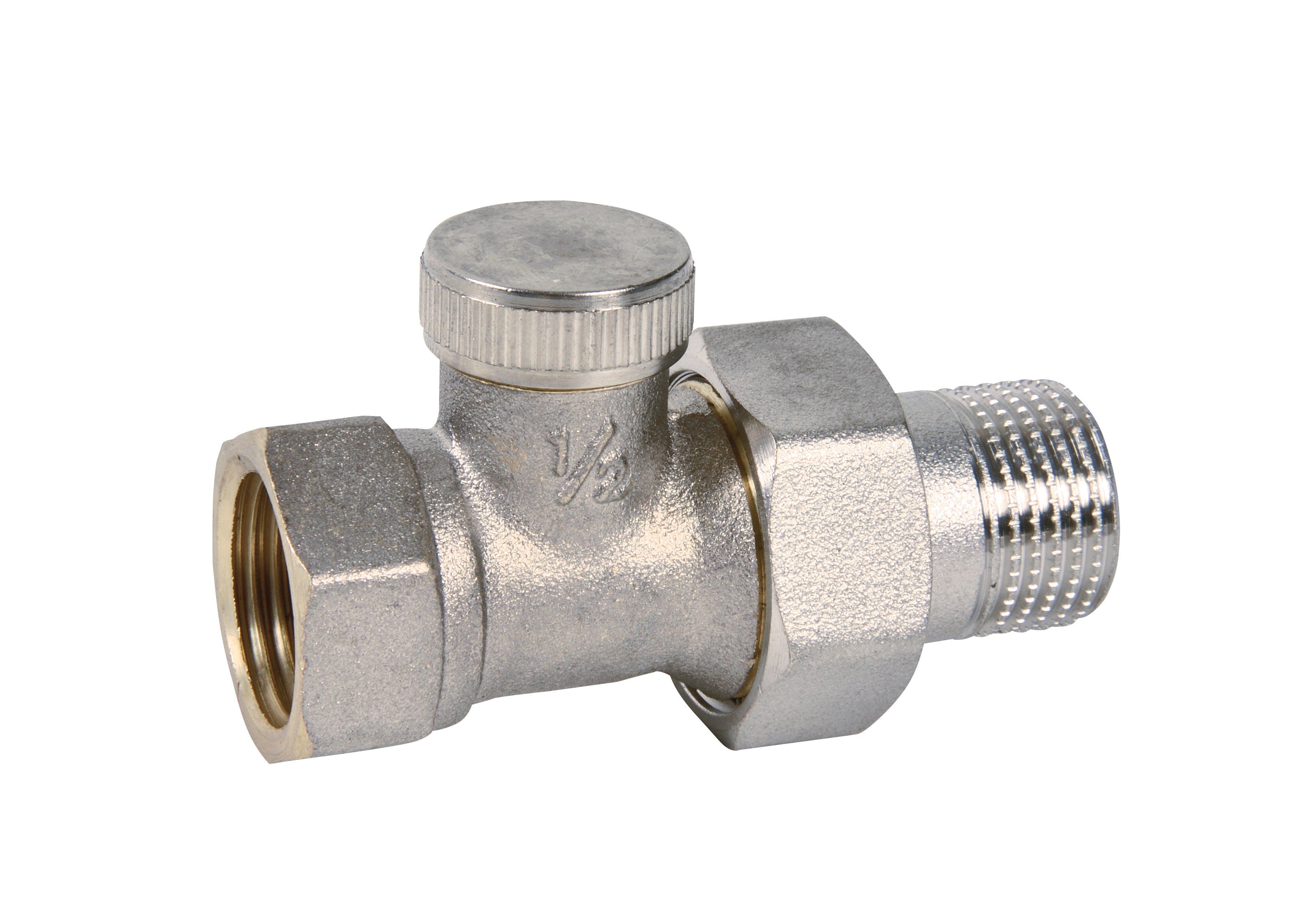Thermador - Té de réglage gamme "A" 1/2" nickelésans joint sur la douille