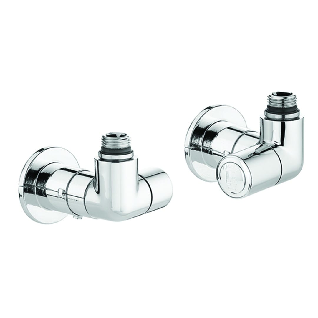 Thermador - Robinet thermostatisable double équerre droite chromé M23x1,5