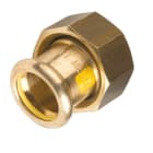 Thermador - Racc 2 Pces Compteur GAZ 1330JPCØ28-3/4Joint Plat Laiton Code : 11330JPC28M34