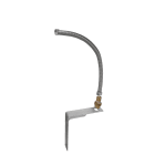 Thermador - Kit de pose pour vase solaire 3/4"flexible  INOX, support, raccord rapide