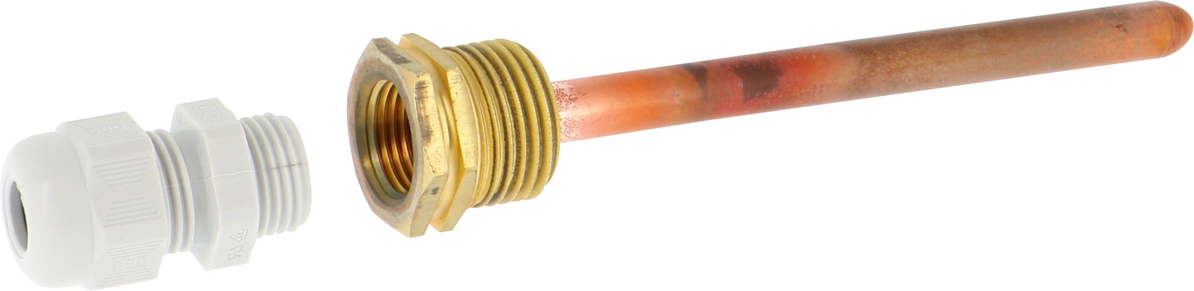 Thermador - Doigt de Gant 3/4"M avec presse étoupepour la Sonde solaire du régulateur