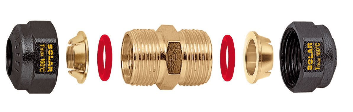 Thermador - Manchon solaire CU22 3/4" - Raccord à compression