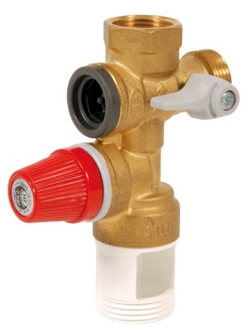 Thermador - Groupe de sécurité vertical laiton 3/4'' pour chauffe-eau jusqu'à 10 kW, agrée N