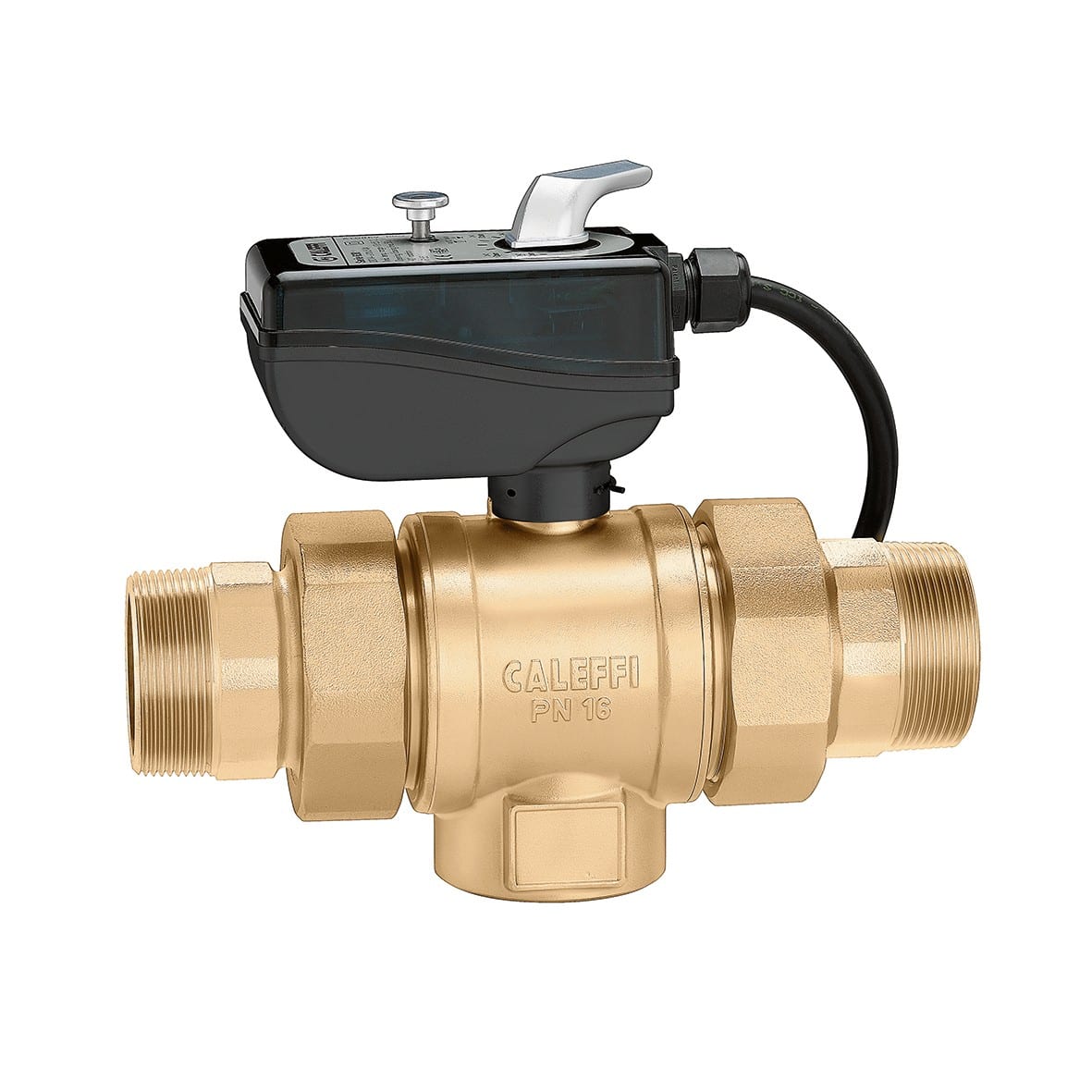 Thermador - Vanne à sphère directionnelle grand débit 2 voies 1"