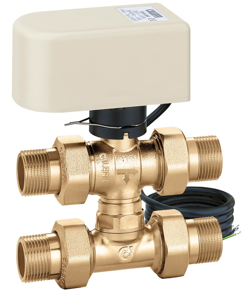 Thermador - Vanne de Zone 1/2" 3 Voies Moteur 3 pts Bipasse téléscopique