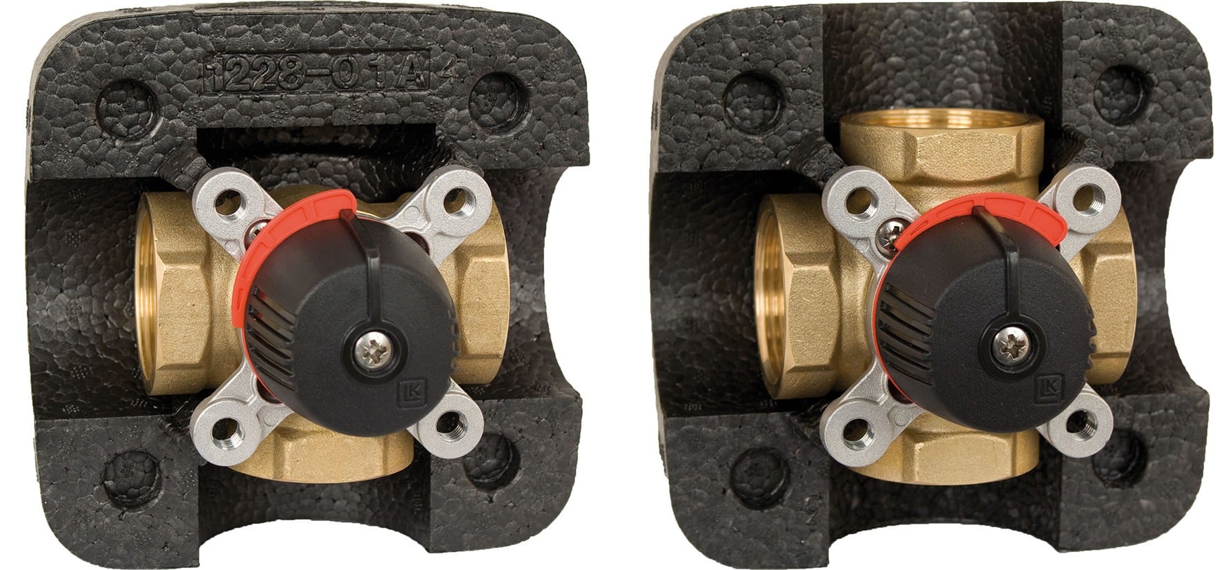 Thermador - Coque Isolante Vanne F 1/2" - 3/4"pour Vanne de mélange F 1/2 - 3/4