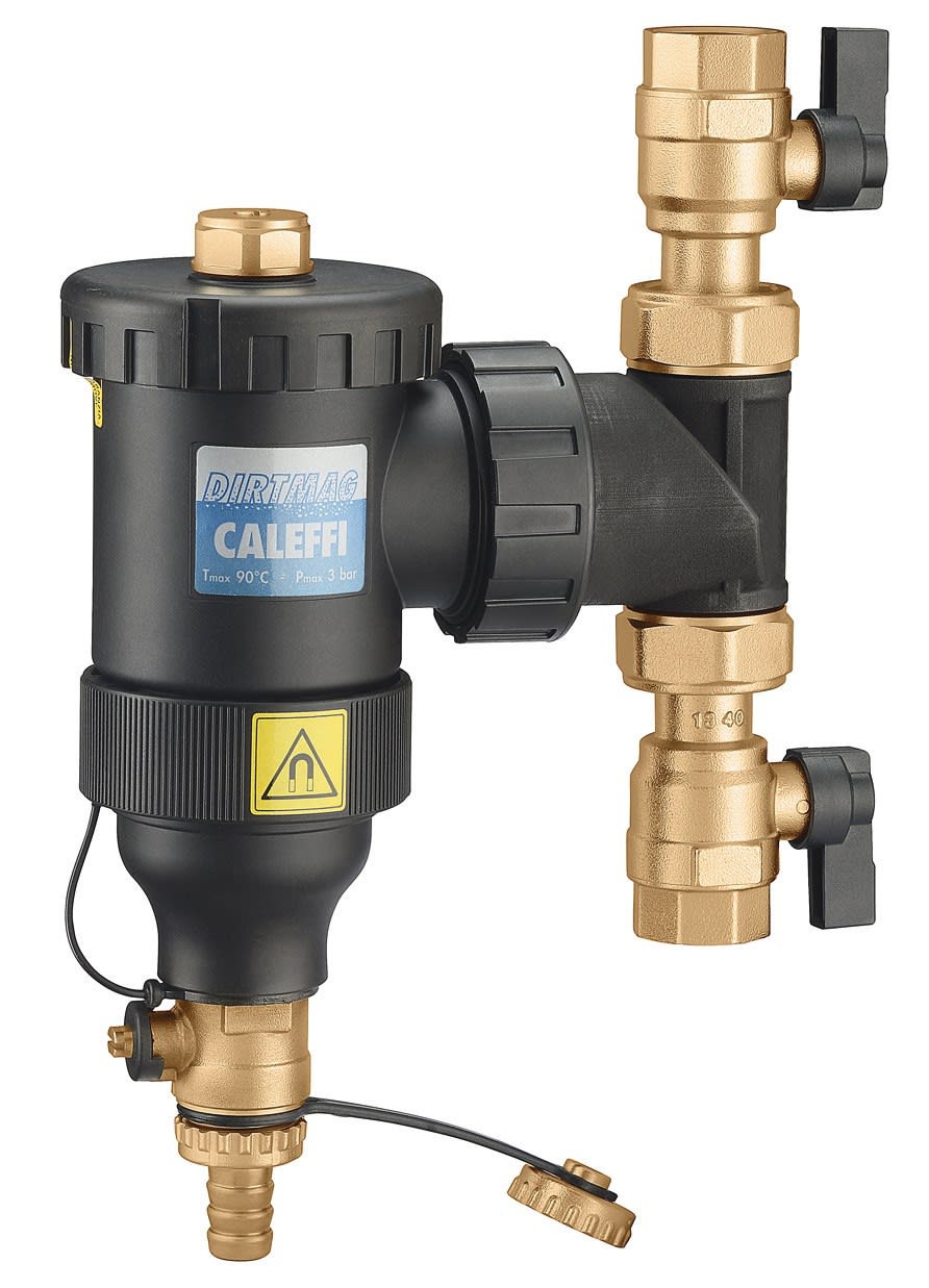 Thermador - DIRTMAG® 3/4" avec anneau magnétique, purgeur et vanne de vidange.