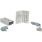 Thermador - Kit de fixation MONITOR plaque en fonte ou colonne aluminium entraxe 4 mm