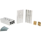 Thermador - Kit de fixation MONITOR plaque en fonte ou colonne aluminium entraxe 4 à 10 mm