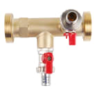 Thermador - Manchette de Rinçage entraxe 180 mmavec 2 Vannes + Tétine