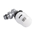 Thermador - Kit équerre deux pièces pour radiateur, robinet 1/2" avec tête thermostatique