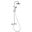 Thermador - Colonne de douche. Mitigeur thermostatique. Pomme de Douche 200mm ABS.
