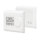 Thermador - Thermostat d'ambiance Hebdo radio+5°Cà +30°C, radio, à piles