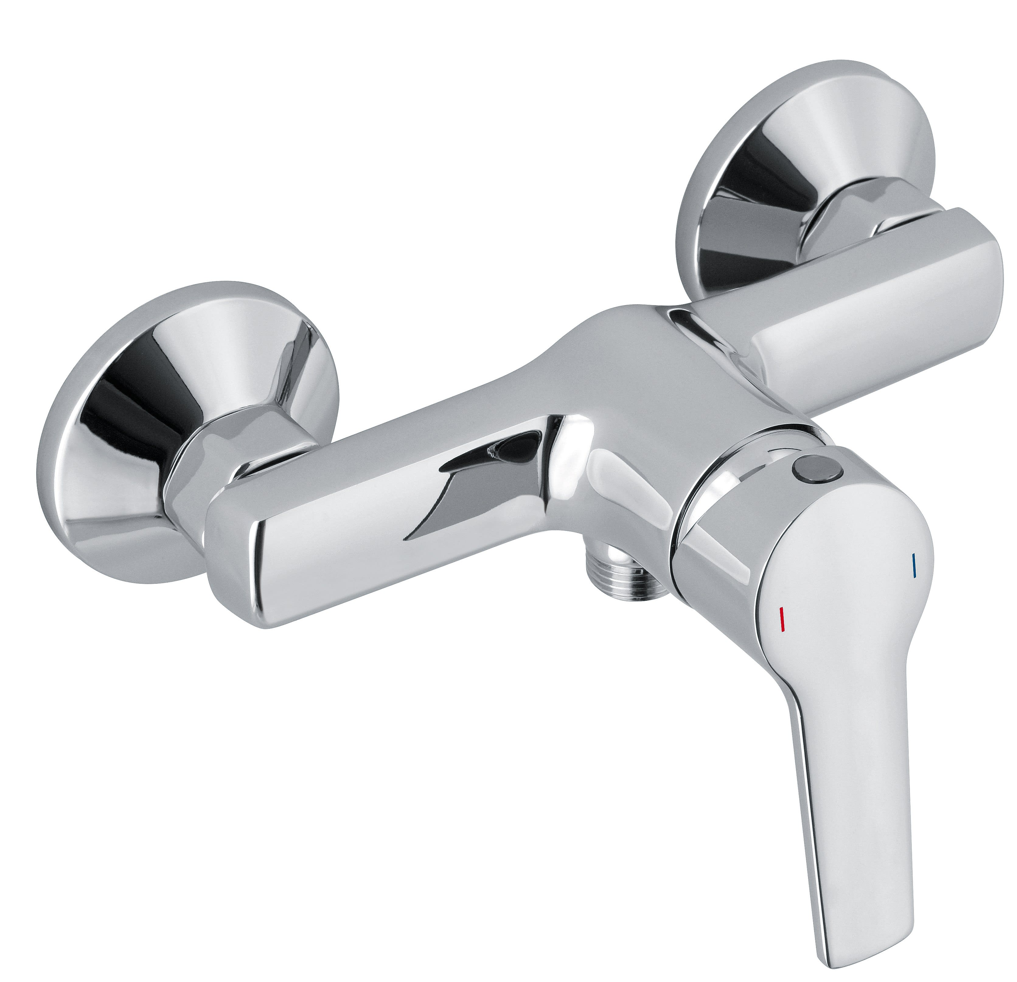 Thermador - Mitigeur pour douche Thuk NF C2 chromé - poignée verticale