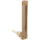 Thermador - Thermomètre Indus. Equerre L.200 plongeur 63 composite en ABS plage 0/120°C