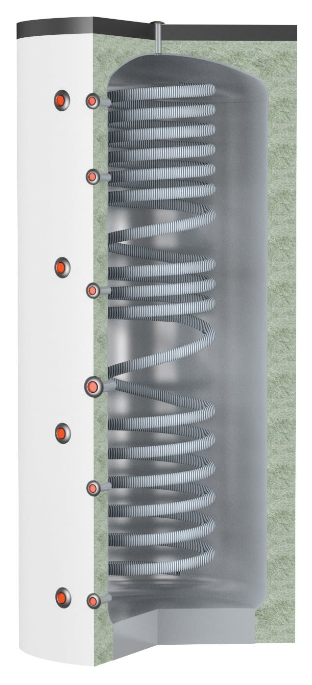 Thermador - Ball.Chauffage + 1 Echangeur ECS 2000L Prod Semi-Instantanée ECS 3270162285564