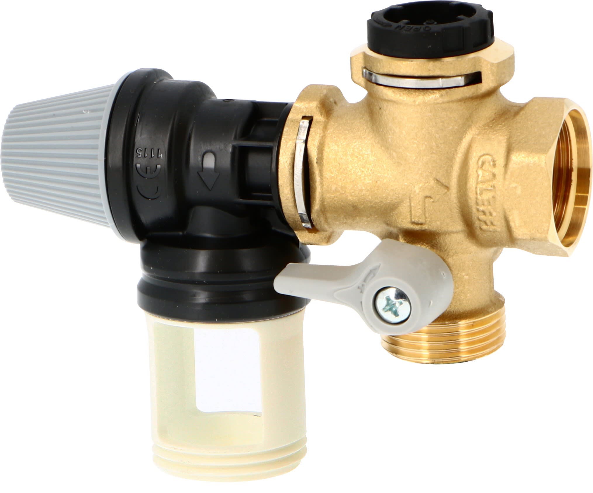 Thermador - Groupe de sécurité X-CROSS NF antipollution pour chauffe-eau jusqu'à 10 kW.